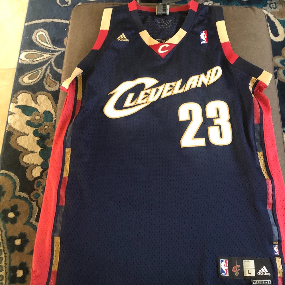 100% Authentic Lebron James Cavaliers Jersey